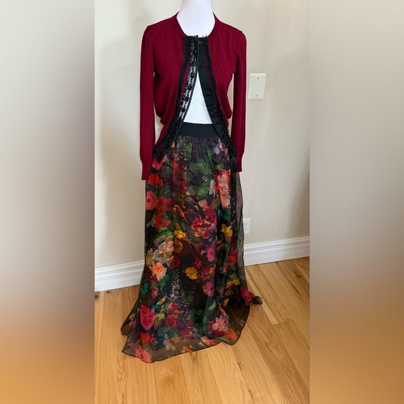 Alice & Olivia Floral Maxi Skirt - Picture 2 of 10